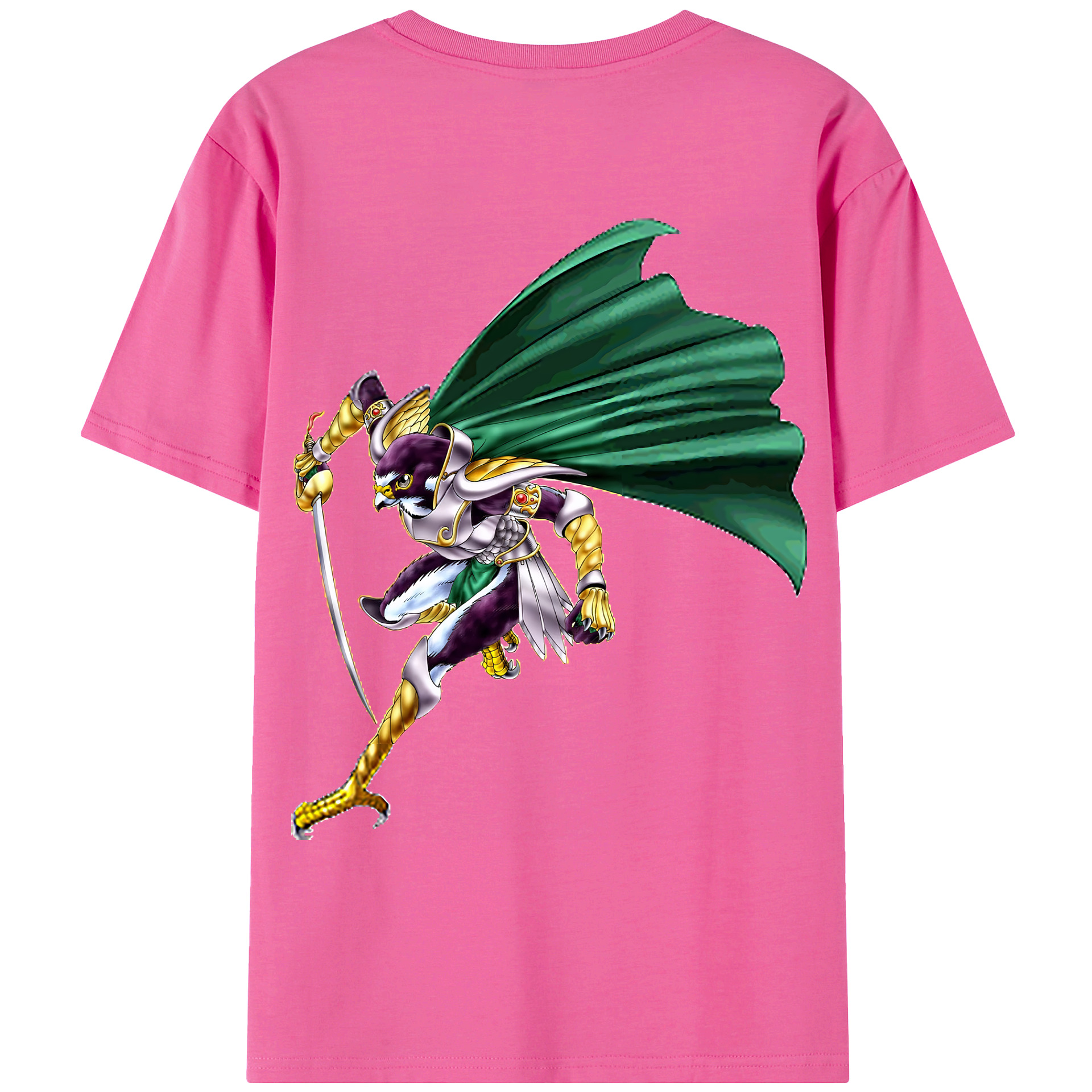 （画像用） 遊☆戯☆王 Yu-Gi-Oh! レディース半袖Tシャツ(バックプリント)